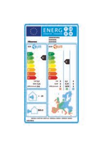 ES energijos žymėjimas 2AMW50U4RXA